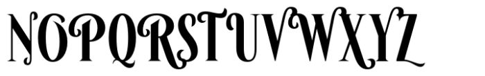 Besta Rosta Font UPPERCASE