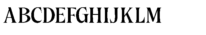 Besteza Regular Font UPPERCASE