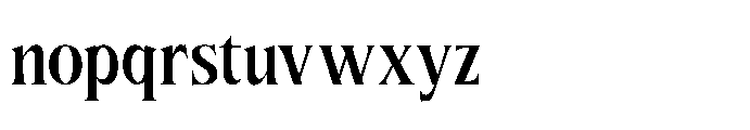 Besteza Regular Font LOWERCASE