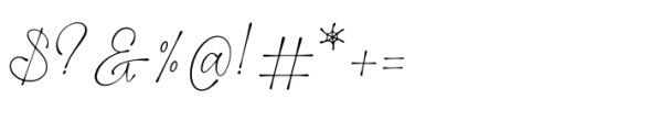 Bestia Regular Font OTHER CHARS
