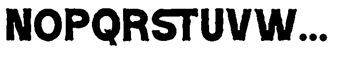 Bestilo Regular Font UPPERCASE