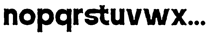 Bestilo Regular Font LOWERCASE