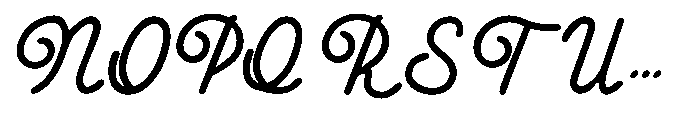 Bestilo Script Font UPPERCASE