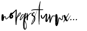 Bestlady Font LOWERCASE