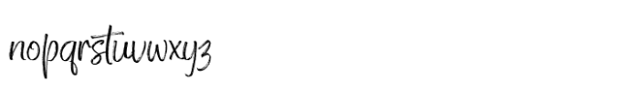 Bestome Brush Regular Font LOWERCASE