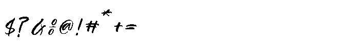 Bestovy Wisher  Regular Font OTHER CHARS