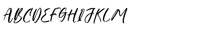 Bestovy Wisher  Regular Font UPPERCASE