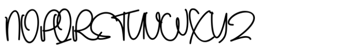 Besttiya Font UPPERCASE
