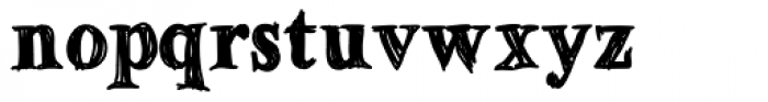Betabet Bold Font LOWERCASE
