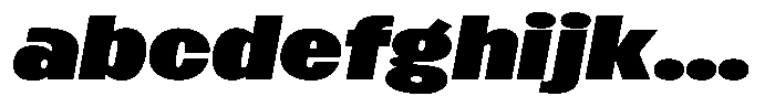Betamax Black Expanded Italic FONT