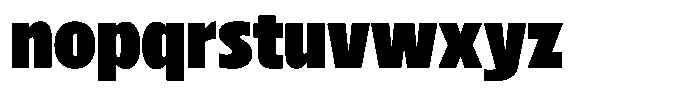 Betamax Black Font LOWERCASE