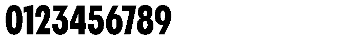 Betamax Bold Condensed Font OTHER CHARS