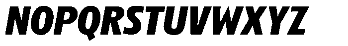 Betamax Bold Italic Font UPPERCASE