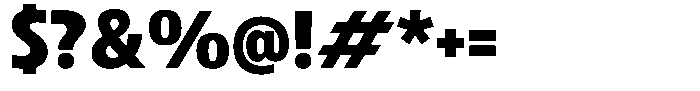 Betamax Bold Font OTHER CHARS