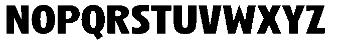 Betamax Bold Font UPPERCASE