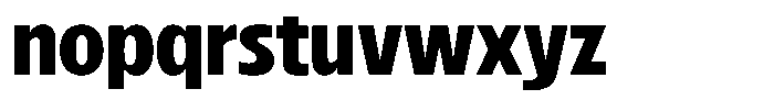 Betamax Bold Font LOWERCASE