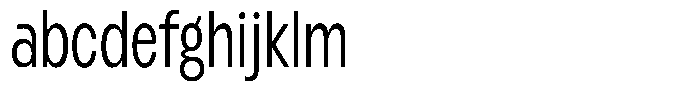 Betamax Light Condensed FONT