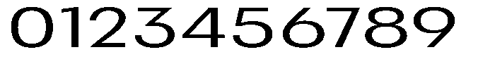 Betamax Light Expanded Font OTHER CHARS