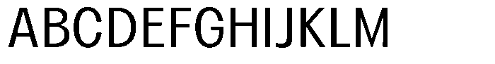 Betamax Light Font UPPERCASE