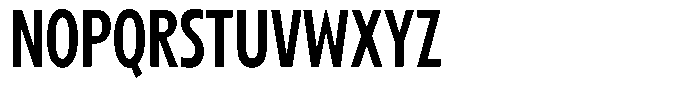 Betamax Regular Condensed Font UPPERCASE
