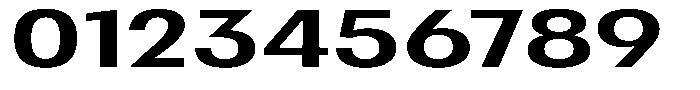 Betamax Regular Expanded Font OTHER CHARS