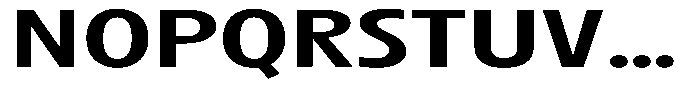 Betamax Regular Expanded Font UPPERCASE