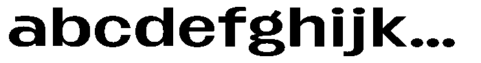 Betamax Regular Expanded FONT