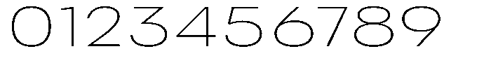 Betamax Thin Expanded Font OTHER CHARS