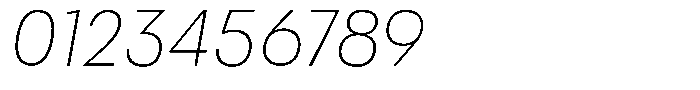 Betamax Thin Italic Font OTHER CHARS