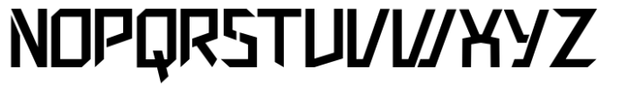 Betamod Font UPPERCASE