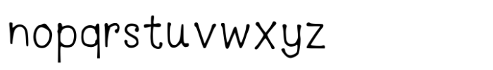 Beterugiusu Font LOWERCASE