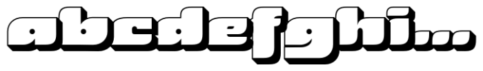Betha Extruded Bold FONT