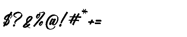Bethalkin Rhoyality Regular Font OTHER CHARS
