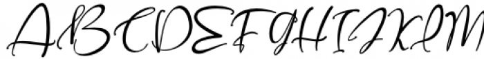 Bethania Italic Font UPPERCASE