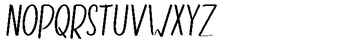 Bethany Handwritten Font UPPERCASE