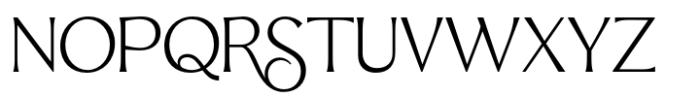 Bethany Romance Regular Font UPPERCASE