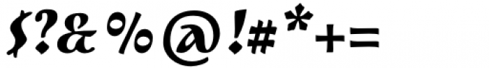Bethencourt Bold Italic Font OTHER CHARS