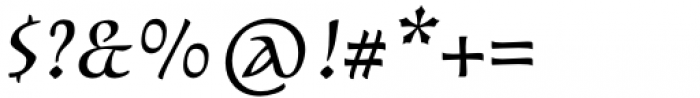 Bethencourt Italic Font OTHER CHARS