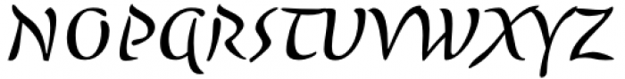 Bethencourt Italic Font UPPERCASE