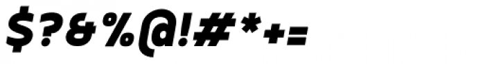 Betm Black Italic Font OTHER CHARS