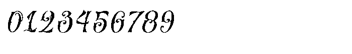 Betonila Italic Font OTHER CHARS