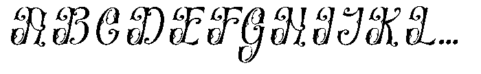 Betonila Italic Font UPPERCASE