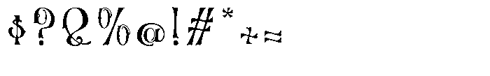 Betonila Regular Font OTHER CHARS