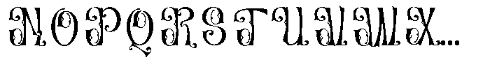 Betonila Regular Font UPPERCASE