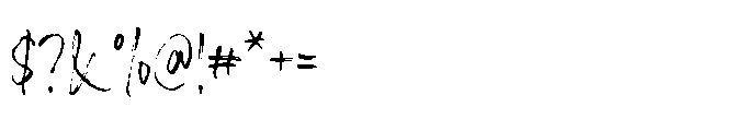 Better Gold Brush Font OTHER CHARS
