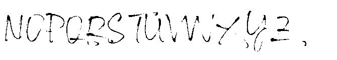 Better Gold Brush Font UPPERCASE