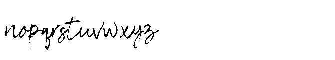 Better Gold Brush Font LOWERCASE