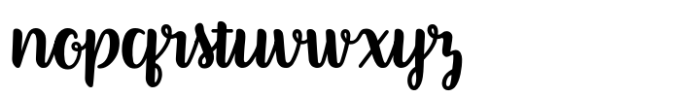 Better Phoenix Regular Font LOWERCASE