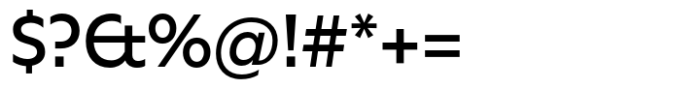Better Sans Medium Font OTHER CHARS
