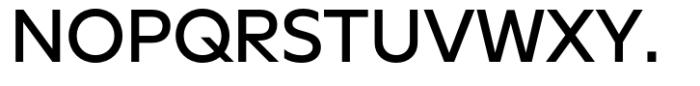 Better Sans Medium Font UPPERCASE